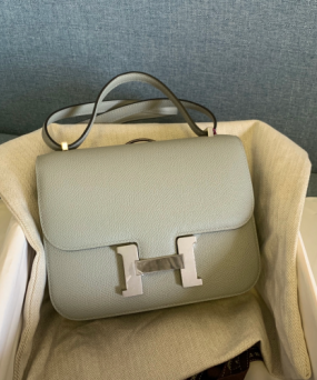 에르메스 콘스탄스18 그레이 은장 앱송